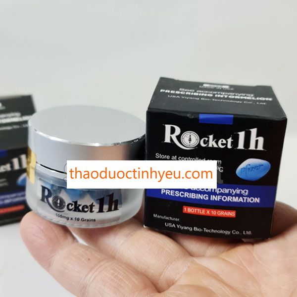 Viên uống tăng cường sinh lý nam giới Rocket 1h USA hộp 10 viên