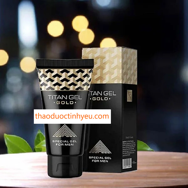 Gel Tăng Kích Thước Cậu Nhỏ Titan Gold 4 Titan Gel Gold Hỗ Trợ Tăng Kích Thước Dương Vật Ở Nam Giới