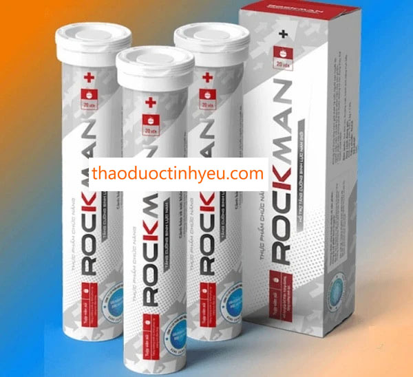 Viên Sủi Rockman Tăng Cường Sinh Lý Nam 1 Viên sủi Rockman có tốt không? Giá, thành phần và cách sử dụng