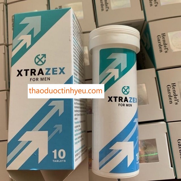 Xtrazex Viên Sủi Hỗ Trợ Tăng Cường Sinh Lý Cho Nam Giới
