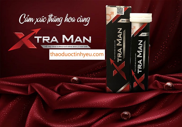 Viên Sủi Xtraman Tăng Cường Sinh Lý Nam Giới 1 Viên sủi XtraMan hỗ trợ tăng cường sinh lý cho nam giới